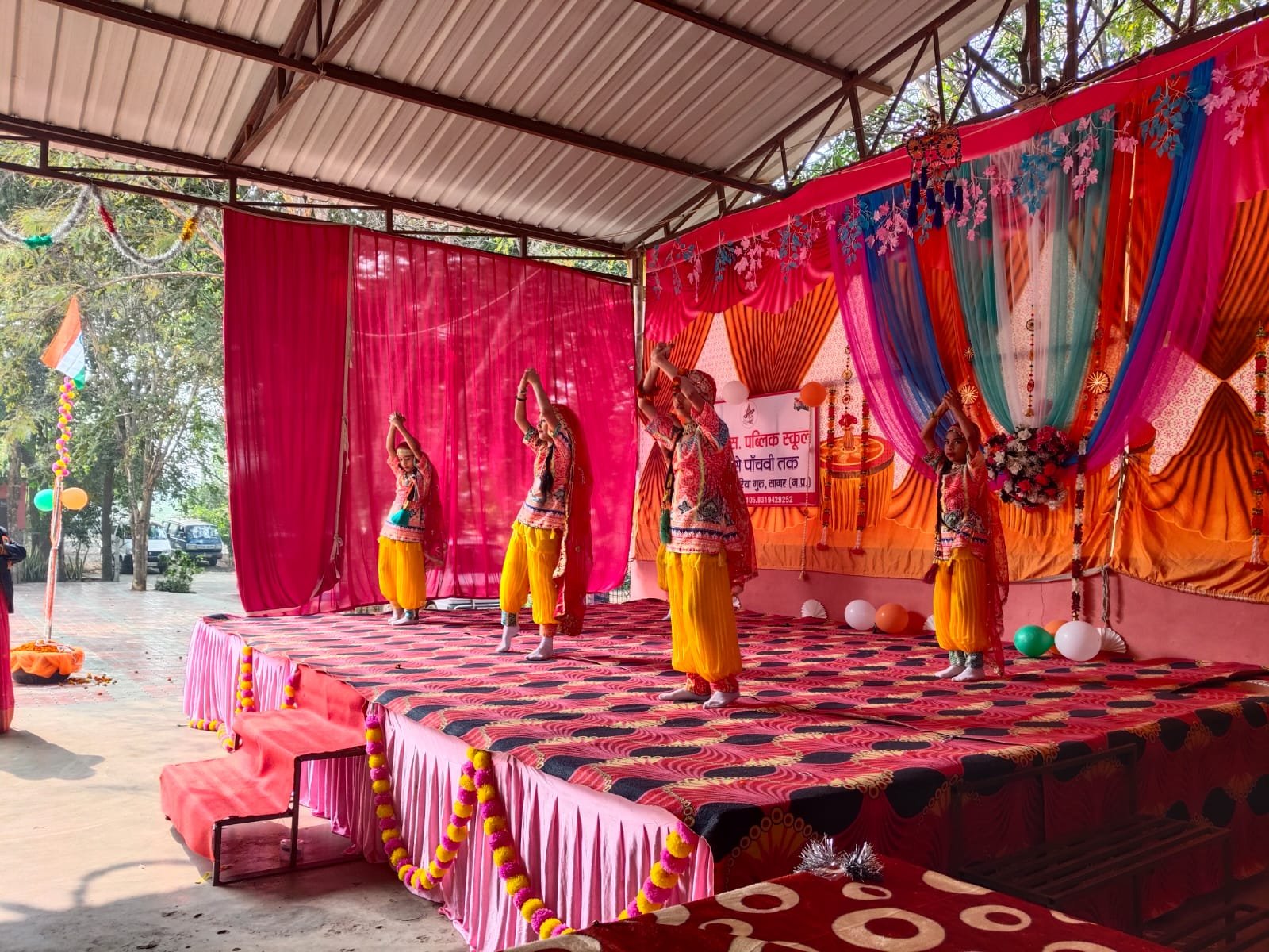 Cultural Performance by School Students